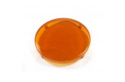 China Automotive 9 Inch Plastic LED Pod Light Covers Transparent supplier