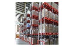 China Steel Heavy Duty Rack System , Warehouse Stackable Storage Shelves supplier