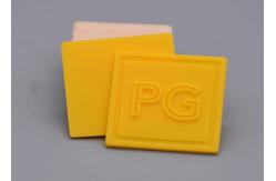 China High Resistance Silicone Stamp Screen Printed Patches With Raised Logo supplier