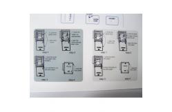 China Custom Precision Die Cutting Information Label For Mobile Phone supplier