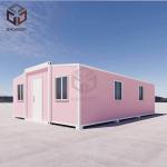 Permanent Pre Installed Expandable Container House Prefab Tiny Home for sale