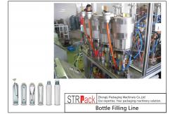 China Bag On Valve Aerosol Filling Machine Line / Liquid Bottle Filling Machine Line supplier