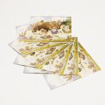 Customised Table Printing Paper Napkin Disposable Waterproof Decorated for sale