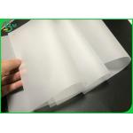 Natural White Tracing Paper 50gram 63gram Plotter Printing Rolls 620mm * 80M