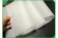China Natural White Tracing Paper 50gram 63gram Plotter Printing Rolls 620mm * 80M supplier