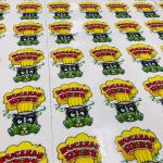 Customized Hologram Anti Counterfeit Label With Laser Printing / Inkjet Printing for sale