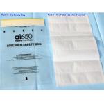 Custom Disposable Plastic 95Kpa Biohazard Specimen Bag for sale