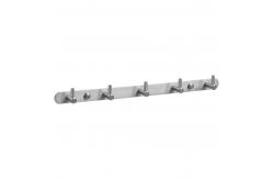 China 460mm Bathroom Robe Hooks SUS304 Matte Finish Waterproof Hook Strip supplier