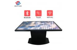 China Indoor Interactive 1080P 21.5 inch Smart Touch Coffee Table Self Service supplier