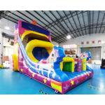 TUV Commercial Inflatable Slide Girl Carriage Princess Bounce House for sale