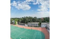 China IAAF Approved Slip Resistance Sandwich System Running Track Fadeless supplier