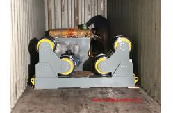 China 50 Ton Self Aligning Pipe Welding Rotator Rollers With Foot Pedal supplier