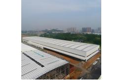 China Prefabricated H Beam Steel Structure Factory With Sandwich Panel Wall And Roof supplier