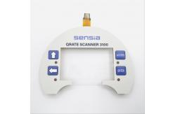 China Operation Panel Fpc Membrane Switch Transparent Window Overlay And Metal Plate Assembly supplier