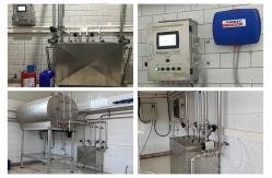 China Automatic Vacuum 2100L Herringbone Milking Parlor with Sunction Function supplier