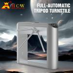 HCW Access Control Half Height Barrier Turnstile Gate 50HZ Support QR / Bar Code for sale