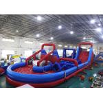 Durable Inflatable Amusement Equipment , Blow Up Obstacle Course For Playground Games for sale