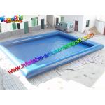 Plato 0.9mm PVC Blue Intex Inflatable Swimming Pools For Kids / Adults for sale
