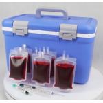 Blue Medical Cooler Box for Temperature-Sensitive Blood Samples and Vaccines for sale