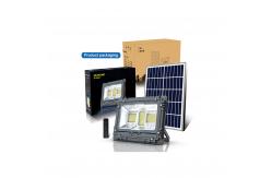 China Flashing Remote Control SMD5050 LED Solar Floodlight Environmental Protection supplier