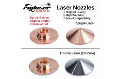 China Single Double Layer Fiber Laser Nozzle For Precitec Raytools Cutting Machine supplier