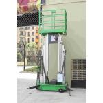 14m Double Mast Aerial Work Platform , Durable Awp Equipment 150Kg Loading for sale