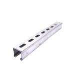 Anodizing Aluminum Solid Strut Channel Silver In Custom Lengths for sale