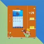 Automatic Milk Food Snack Drink Vending Machine Smart 24 Hours Self Service for sale