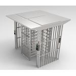 Intelligent Auto Arc Full Height Turnstile Waterproof Access Control With Double Lane for sale