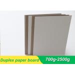 Duplex board paper laminated with grey board 700gsm 1mm