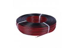 China Pure Copper Clad Aluminum Audio Transmission Wire Red Black Parallel supplier