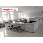 China White Epoxy Phenolic Resin Board TableTop In School Physics Laboratory manufacturer