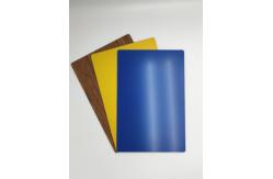 China Stone Grain PVDF Coating Aluminium Composite Panel 4mm Thickness Plastic supplier