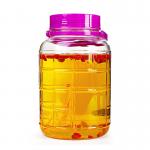 Drinking Beverage Dispenser 1 Gallon Airtight Glass Jar for sale