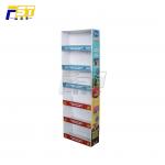 Custom Design Cardboard Side Wing Displays CMYK Printing Durable For Promotion for sale