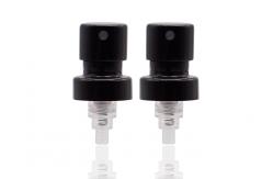 China Shiny Black FEA15 Perfume Spray Pump Collar And Cap Match With Perfume Bottle supplier