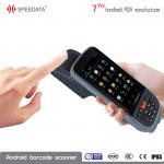 Android Handheld Fingerprint Scanner NFC Reader A7 1.3GHz Qard core for sale