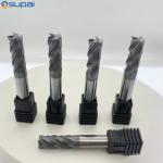 SUPAL Varies Shank Diameter Carbide End Mill With 35/38/40/45 Helix Angle And Varies Cutting Edge Type for sale