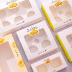 Egg Tart Packaging Made Simple and Convenient with Customizable Cake Containers for sale