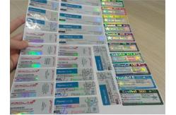 China Customized Square Shape Adhesive Label Stickers for 10ml Medication Bottles supplier
