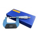 Starrett Type 0-25mm Blade Micrometer for Measuring Narrow Grooves, Keyways and Small slots