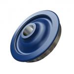 Cast forged manufacture steel railway wheels for railway for sale