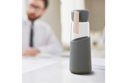 China Unbreakable Glass Water Bottle BPA Free Borosilicate Material For Office supplier