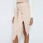 hot sell sexy half skirt front split for sale