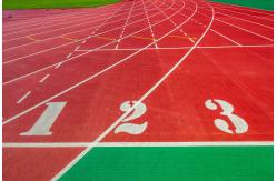 China Athletic Synthetic Rubber Sandwich System Running Track IAAF Anti Slide supplier