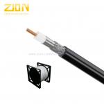 Standard Shield Non-Plenum RG11 Coaxial Cable 14 AWG CCS with CMR Rated PVC for sale