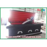 Halloween Coffin Inflatable Halloween Party Decoration Led-Lighting for sale