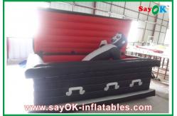 China Halloween Coffin Inflatable Halloween Party Decoration Led-Lighting supplier