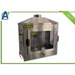 Building Material Ignitability Test Apparatus by Single-flame Source Test for sale
