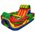 Multi Adult Jumping Inflatable Amusement Park Bouncy Castle Slide for sale